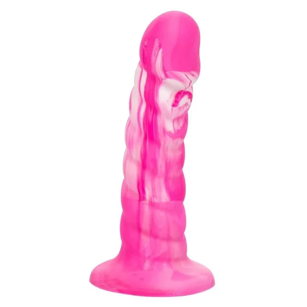 CalExotics Twisted Love Twisted Ribbed Probe Silicone Anal Probe