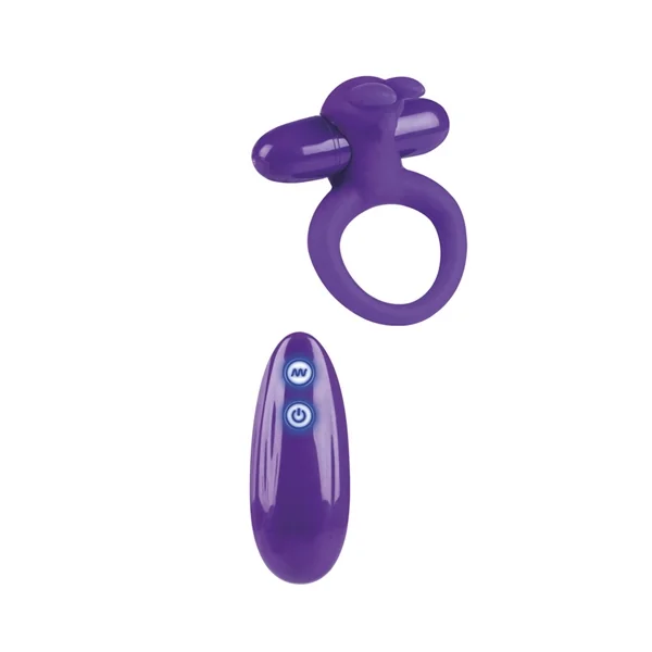 California Exotic Entice Adelle Cock Ring Purple