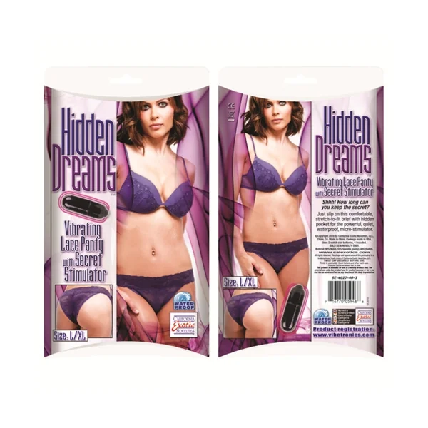California Exotic Hidden Dreams Vibrating Panty