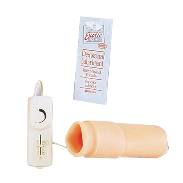 California Exotic Vibrating Oro Simulator Penis Sleeve