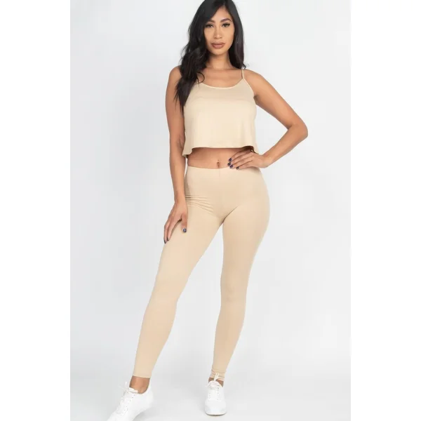 Cami Top And Leggings Set