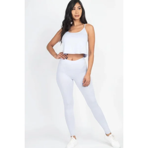 Cami Top And Leggings Set