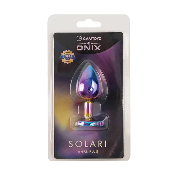 Camtoyz Solari Anal Plug - Rainbow