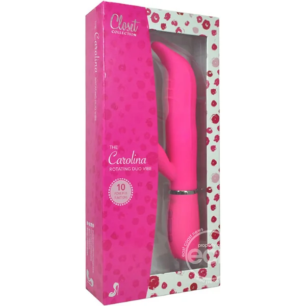 Carolina Rotating Silicone Dual Vibrator