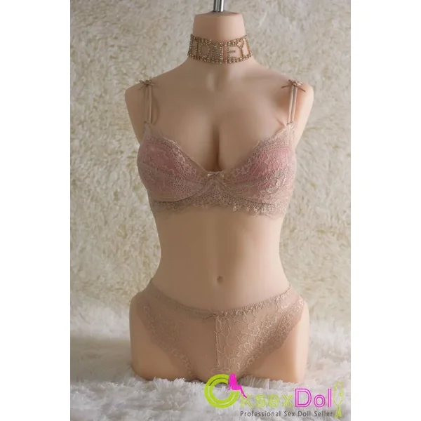 C-Cup TPE Real Sex Doll Half Body Doll Best Male Sex Doll Torso Sensitive Body Medium Breast Sex Doll DL Sex Doll
