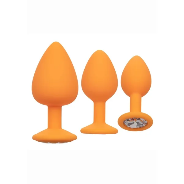 Cheeky Gems Silicone Anal Training Kit – Orange