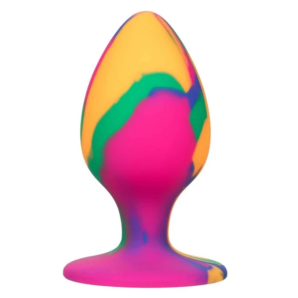 Cheeky Tie-Dye Silicone Plug Large – Multicolor