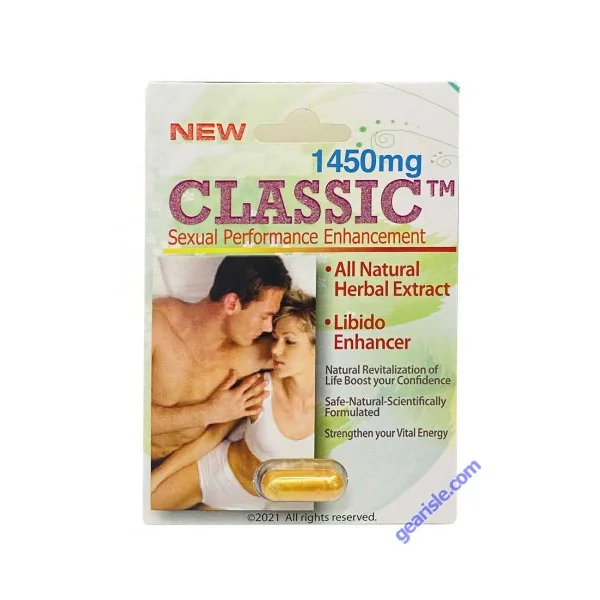 Classic 1400mg 2/3 Days Sexual Performance Enhancement for Men