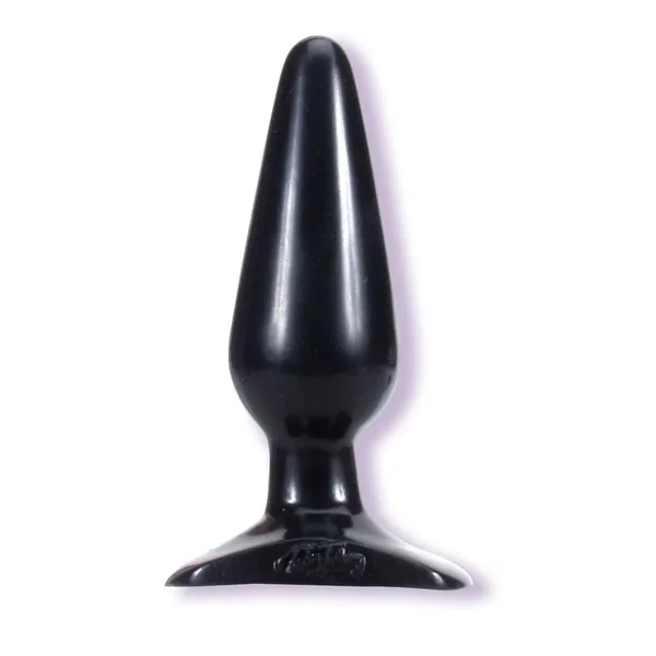 Classic Butt Plug- Black Medium