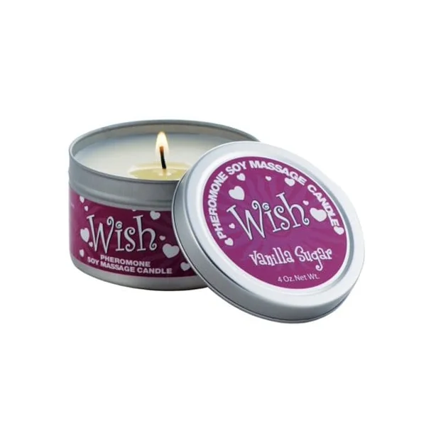 Classic Erotica Soy Massage Candle Vanilla Sugar