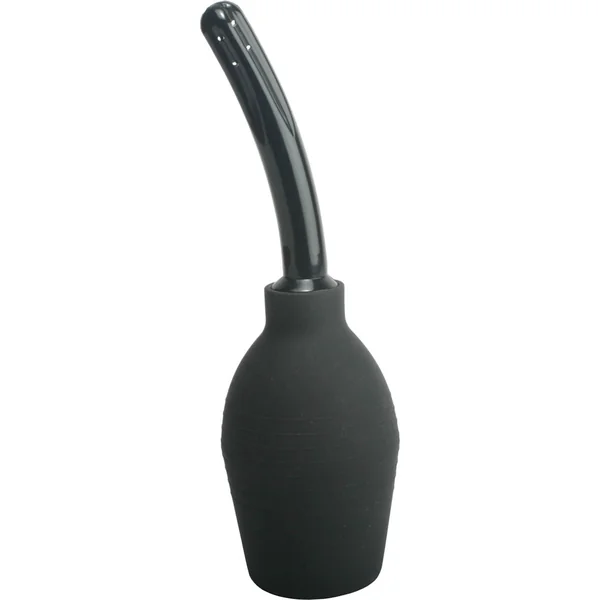 Clean Stream Deluxe Enema Bulb Black 300 Millilliter