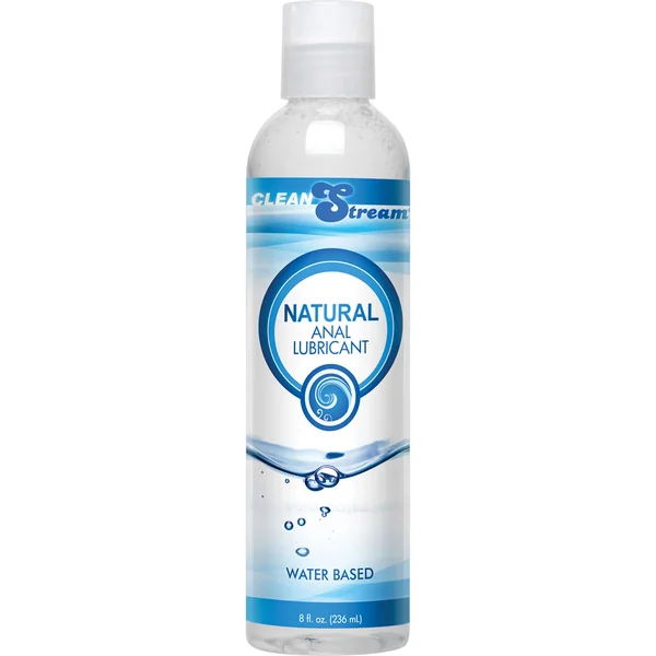 CleanStream Natural Water Based Anal Lubricant 8oz