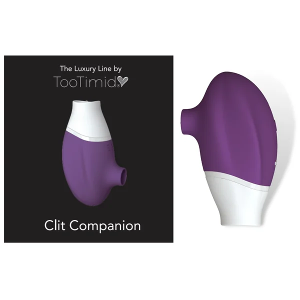 Clit Companion Flickering Tongue & Air Pulse Clitoral Stimulator