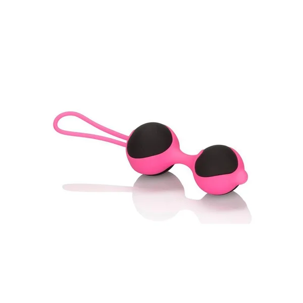Cocolicious Silicone Trainer Kegel Balls – Black/Pink
