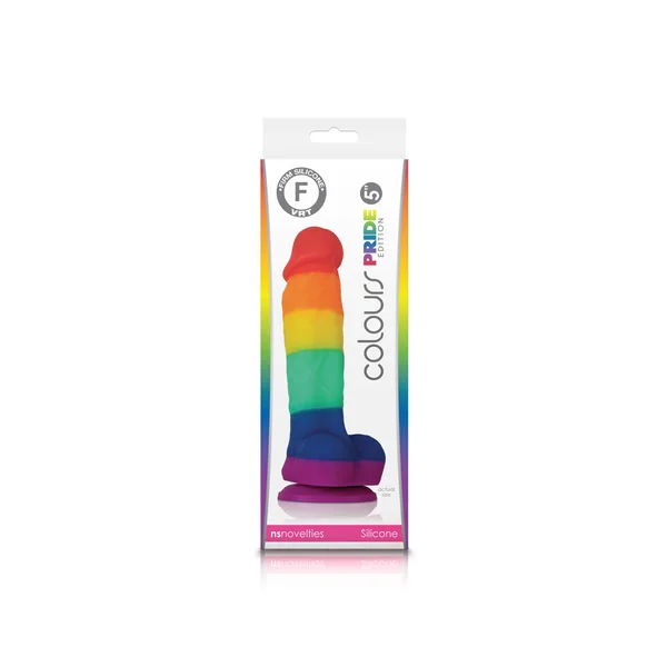 Colours Pride Edition 5" Dildo Rainbow