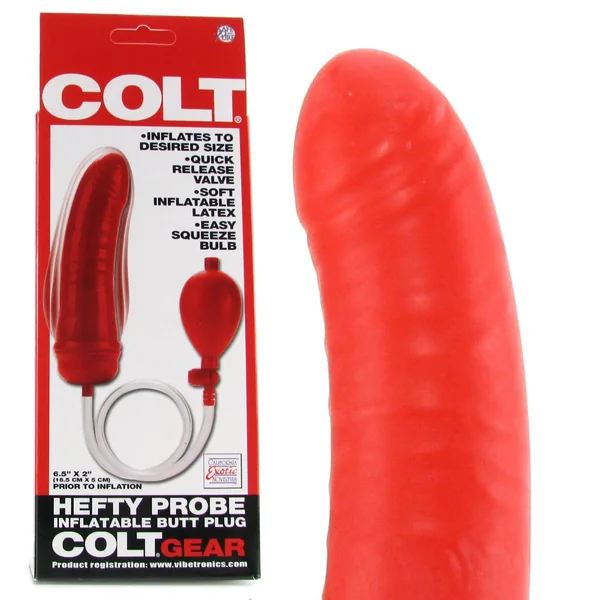 Colt Hefty Probe Inflatable Butt Plug
