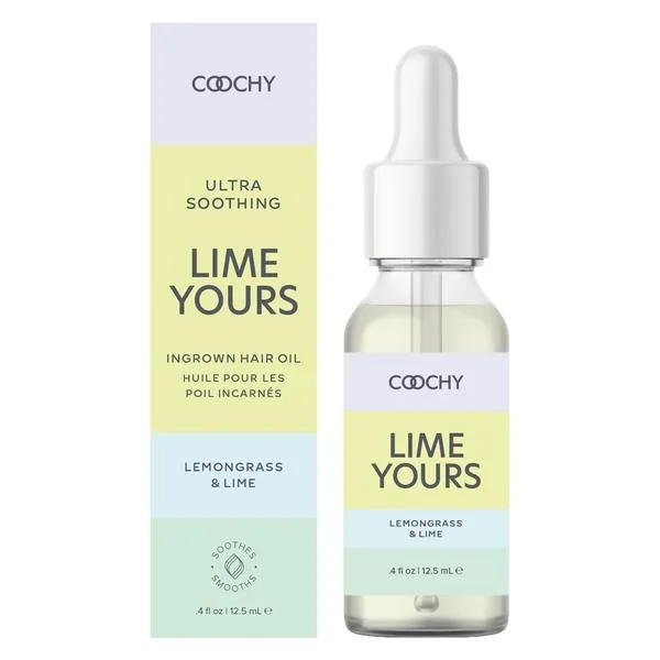 Coochy Ingrown Hair Oil Lemongrass Lime 0.4 Oz