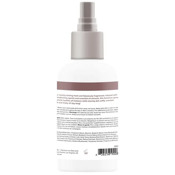 Coochy Initimate Feminine Spray Peony Prowess 4oz