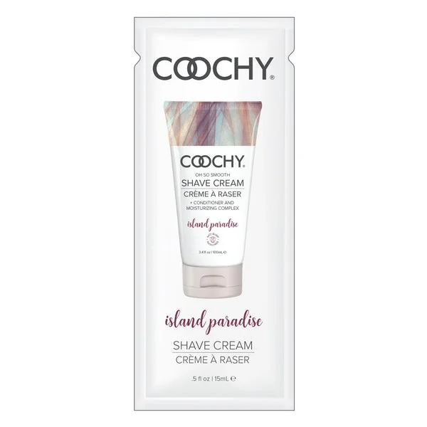 COOCHY Oh So Smooth Shave Cream Island Paradise - .5 oz