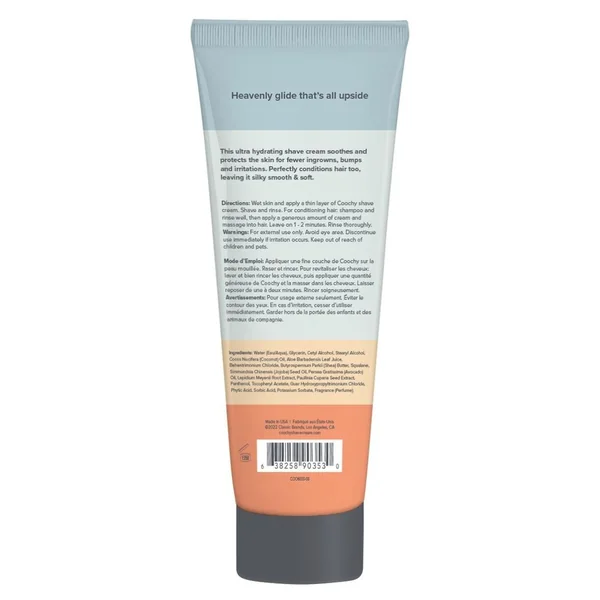Coochy Ultra Hydrating Gogo Coco Shave Cream Mango Coconut 8.5oz.