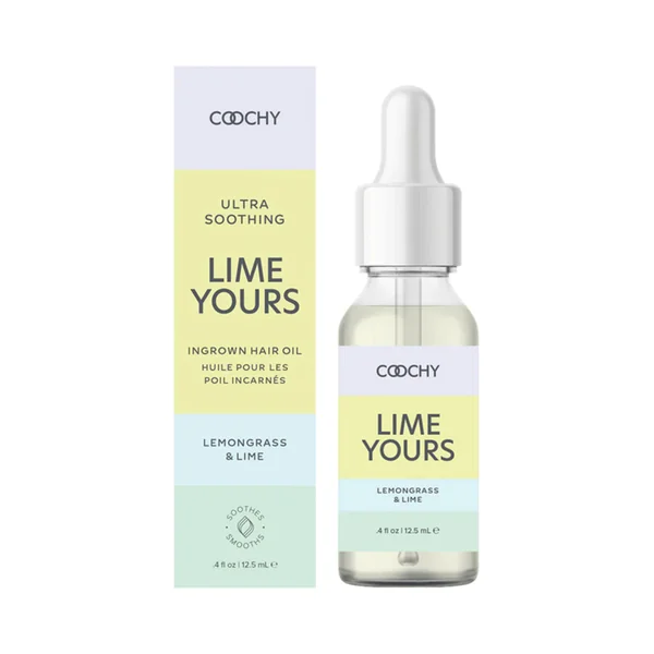 COOCHY Ultra Soothing Ingrown Hair Oil - .5 oz Lemongrass Lime