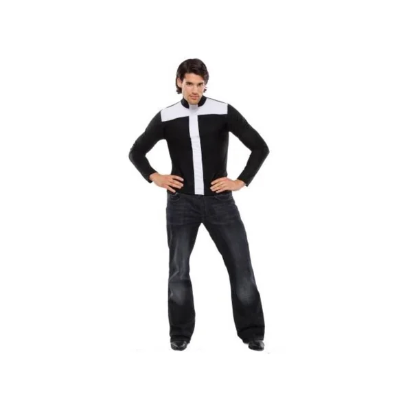 Coquette - M6113 - Priest Costume - Black / White