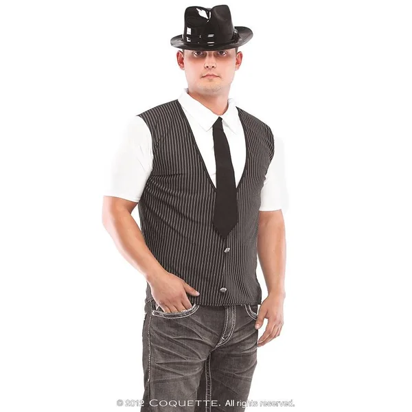 Coquette - M61- Gangster Costume - Black/White