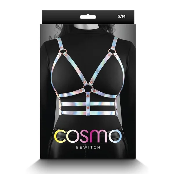 Cosmo Harness Bewitch Chest Harness - Small/Medium - Rainbow
