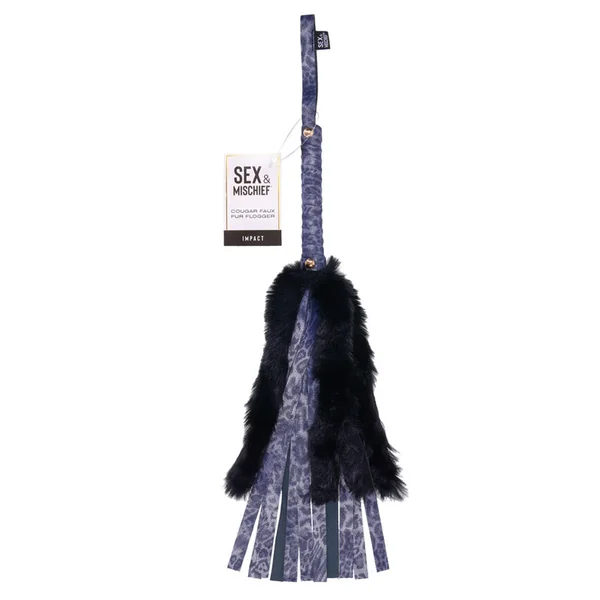 Cougar Faux Fur Flogger