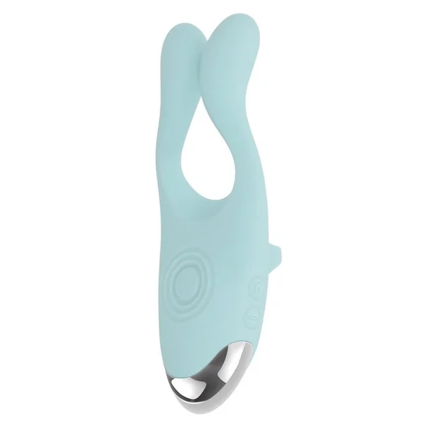 Couples Therapy Rechargeable Silicone Vibrator – Green