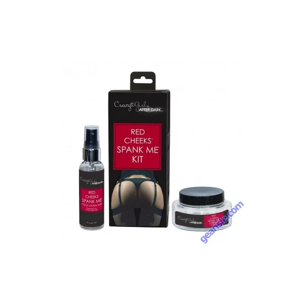 Crazy Girl After Dark Red Cheeks Spank Me Kit