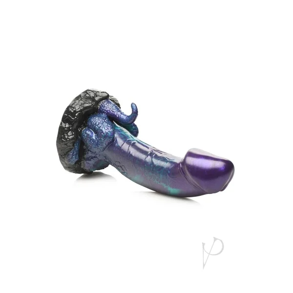 Creature Cocks Dino Dick Dinosaur Silicone Dildo - Large - Purle