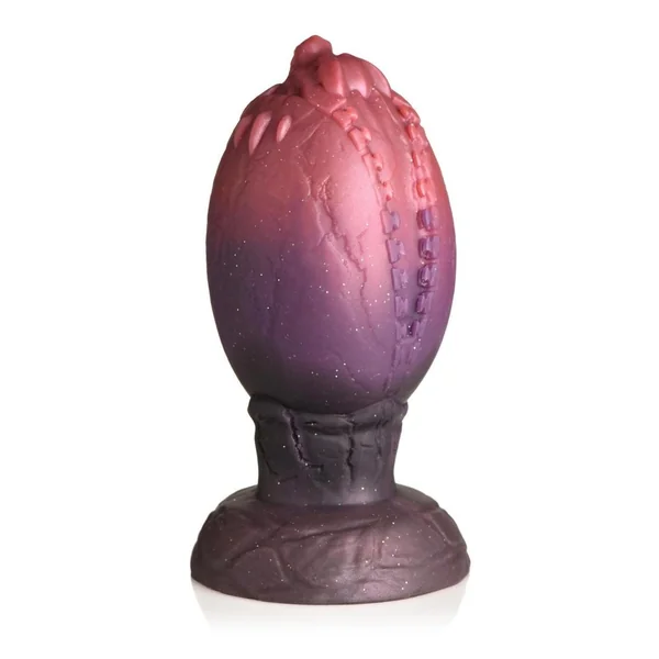 Creature Cocks Dragon Hatch Silicone Egg – Large – Multicolor