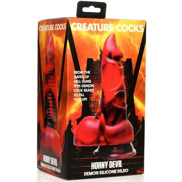 Creature Cocks Horny Devil Demon Silicone Dildo