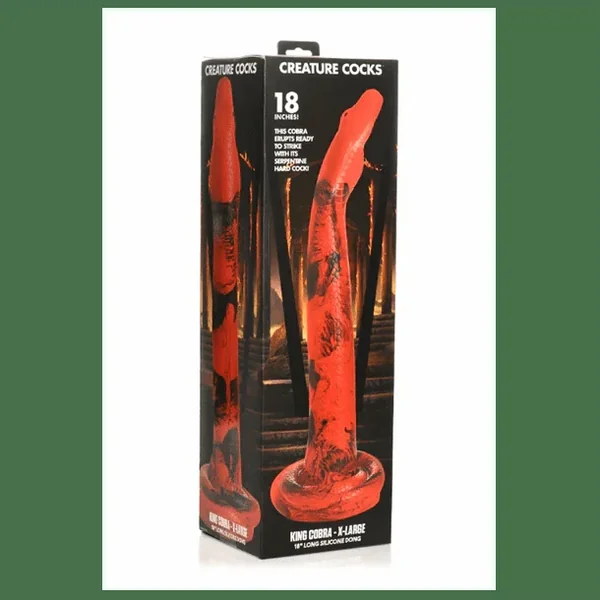Creature Cocks King Cobra X-Large 18" Silicone Dong