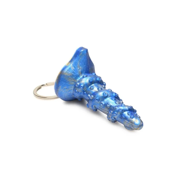Creature Cocks Lord Kraken Keychain – Blue