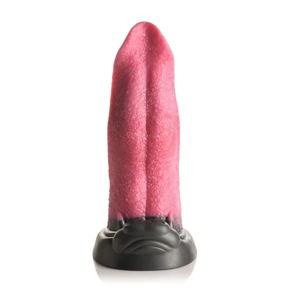 Creature Cocks Wolf`s Lick Wolf Maw Silicone Dildo – Red/Black