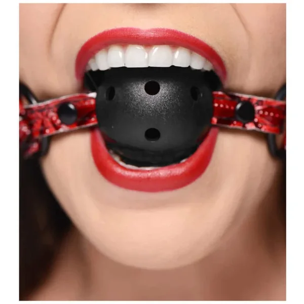 Crimson Tied Breathable Ball Gag