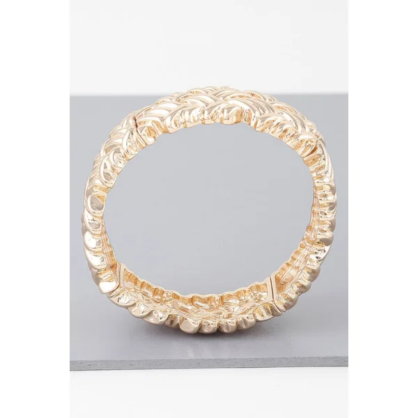 Cross Hatch Cuff Bracelet