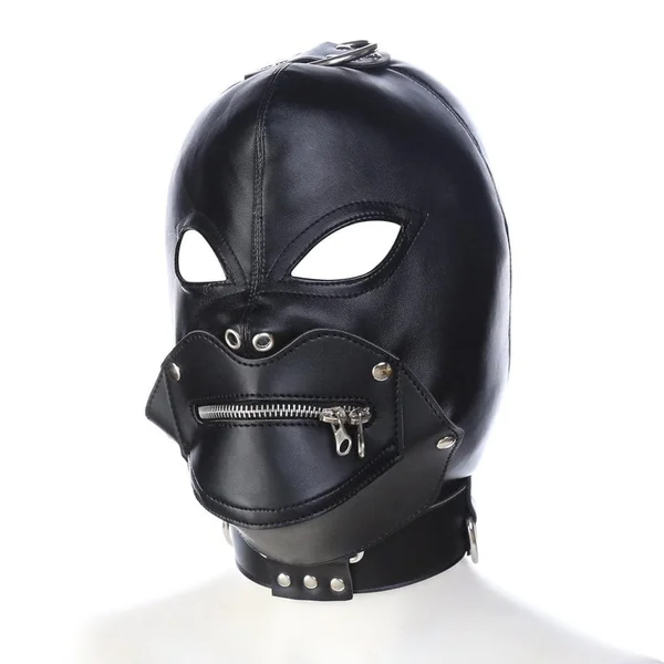 Crybaby’s Leather Zipper Mask