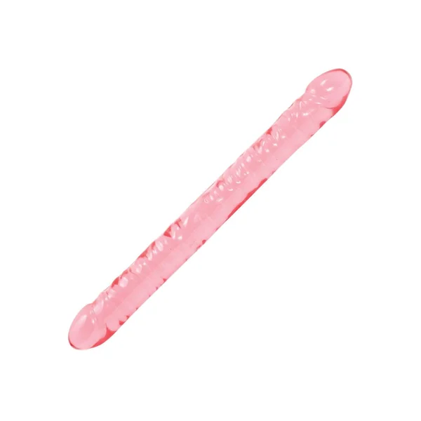 Crystal Jellies Double Dildo 18in – Pink