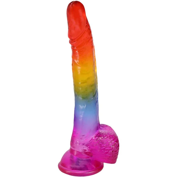 Crystal Jellies Realistic Dildo with Balls