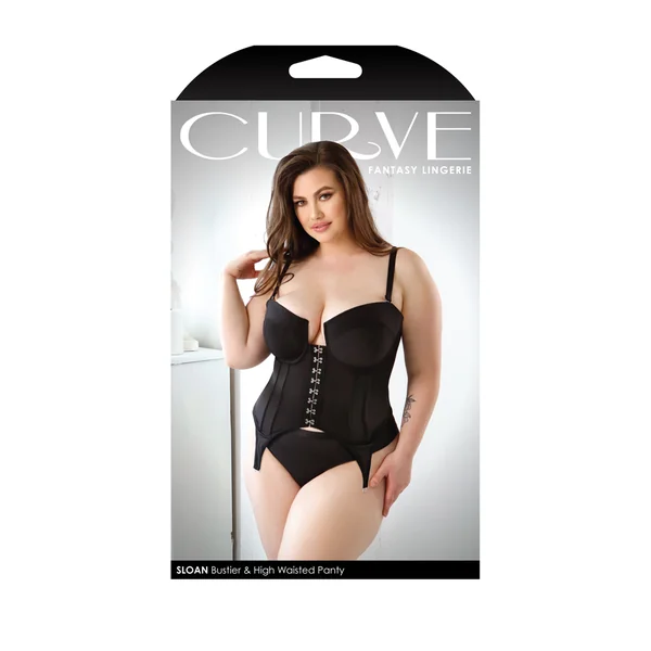 ** Curve Sloan Cropped Bustier & Panty