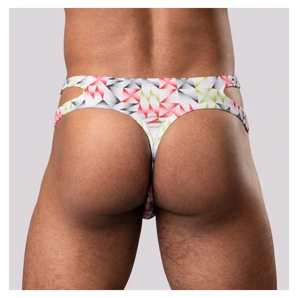 CUT IT OUT! CUTOUT THONG RED L/XL