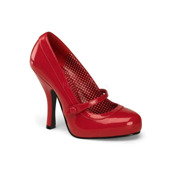 CUTIEPIE-02 Pump | Red Patent
