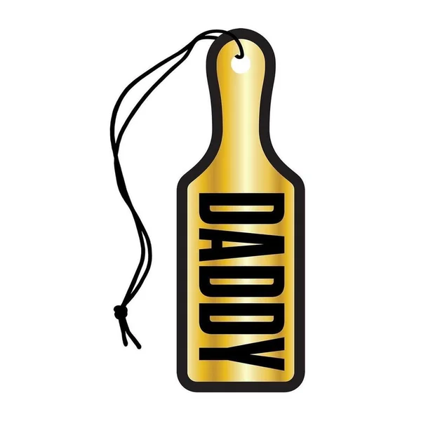 Daddy Paddle Air Freshener – Yellow/Black