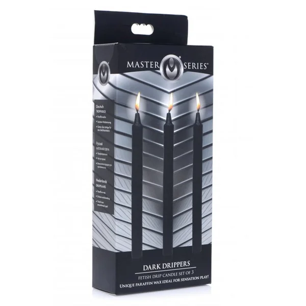 Dark Drippers Fetish Drip Candles Set of 3
