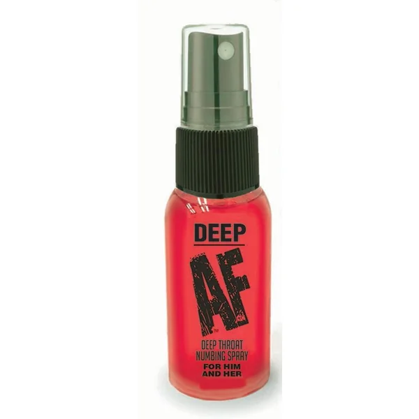 Deep AF Numbing Throat Spray - Cherry