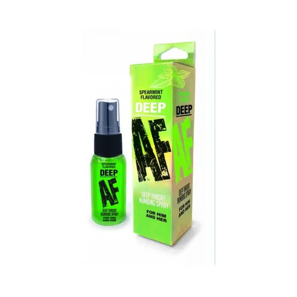 Deep Af - Spearmint Flavored Deep Throat Spray - 1 Oz