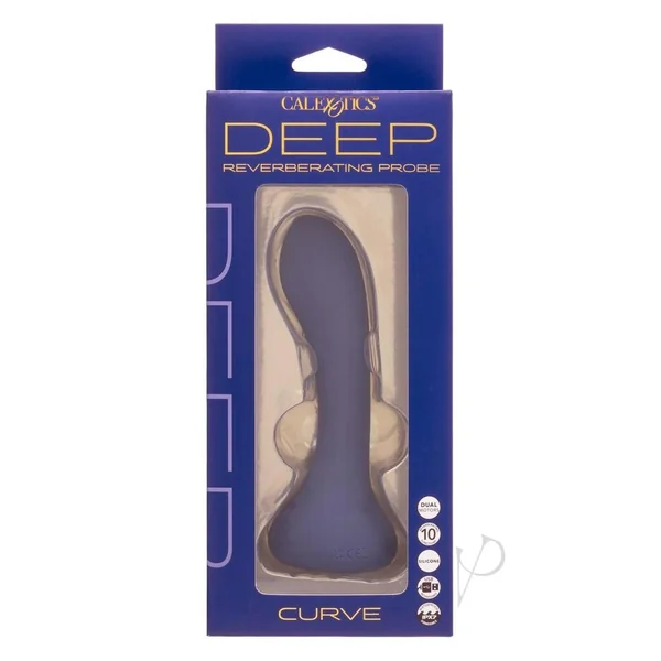 Deep Curve Rechargeable Silicone Probe - Blue